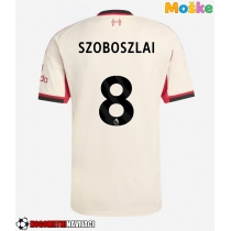 Moške Nogometnih dresov Liverpool Dominik Szoboszlai #8 Gostujoči 2025-26 Kratki rokavi